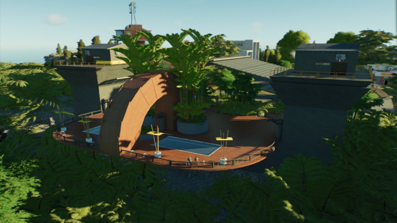 Cliff platform
