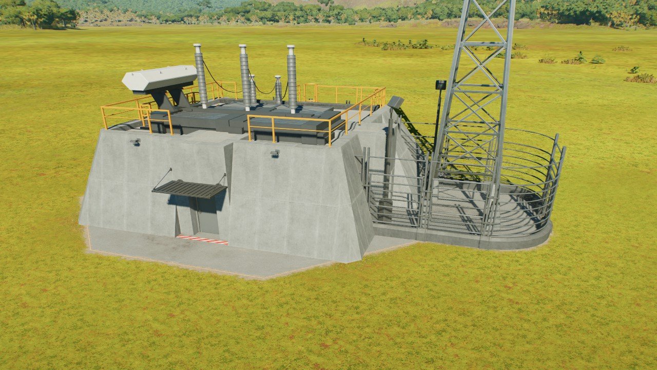 Jurassic park era large substation