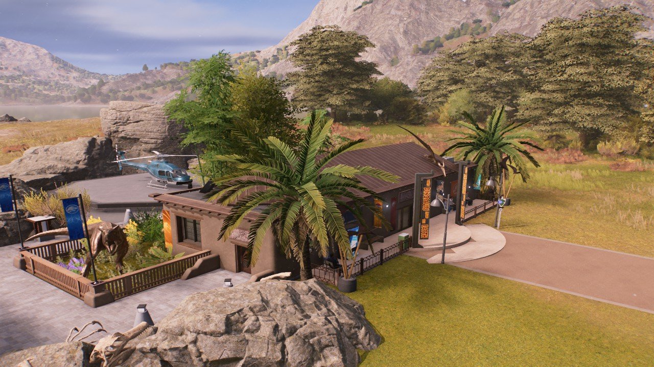 Prehistoric entrance - Workshop - Jurassic World Evolution 3