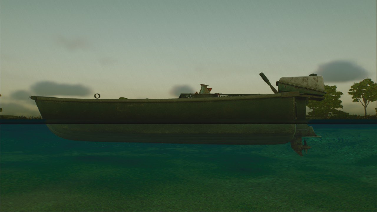 The chum-boat