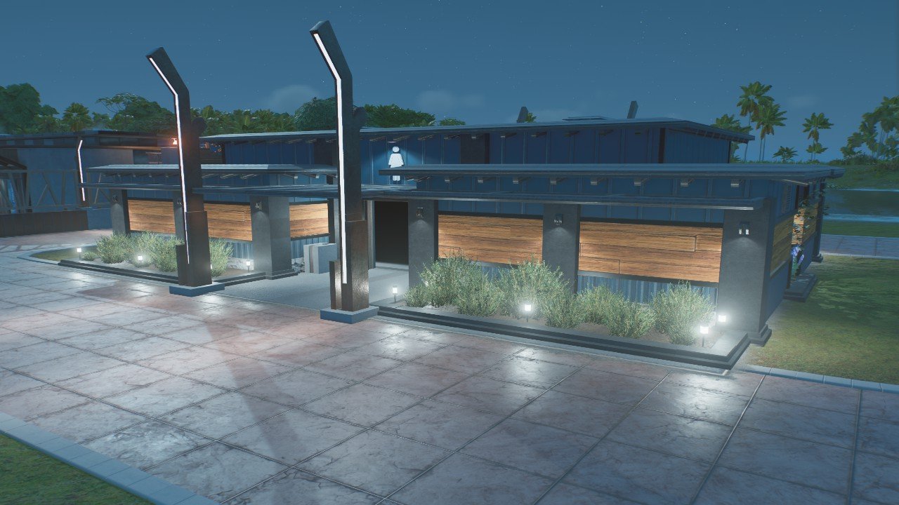 Rustic Style Restroom