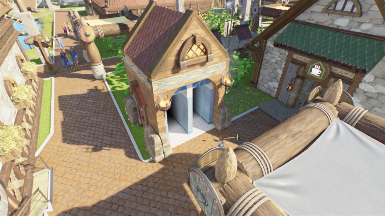 Explorer Outpost Small Viking Building - Workshop - Planet Coaster 2