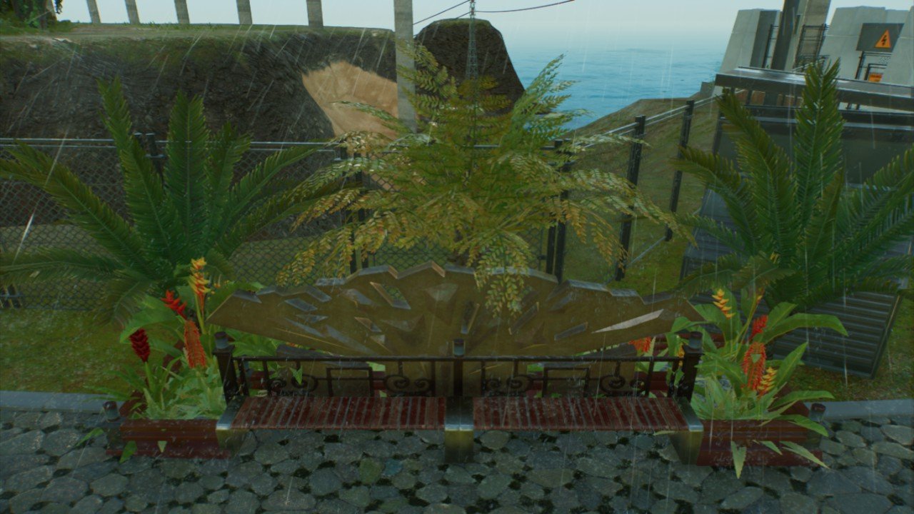 Seating: Decorative Bench - Workshop - Jurassic World Evolution 3