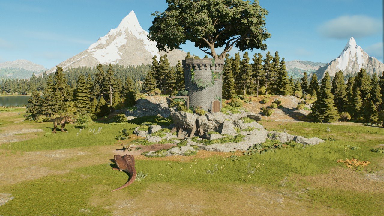 Repurposed old watch tower