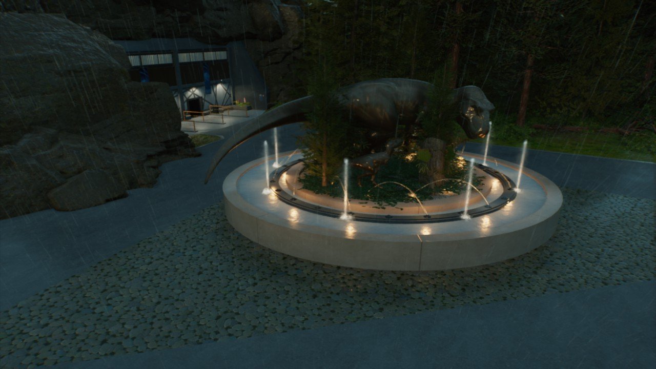 rex familly statue - Workshop - Jurassic World Evolution 3