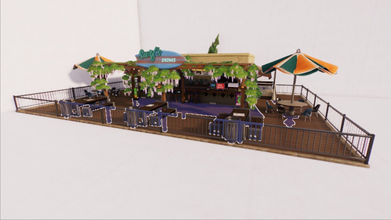 Surf's Drink Bar (Spanish Colonial Theme)