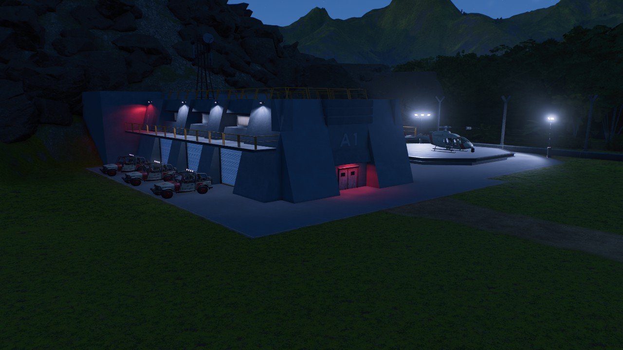 JP - Survival: Response Facility - Workshop - Jurassic World Evolution 3
