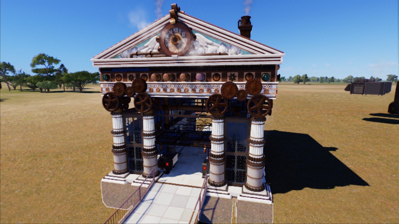 Golden "Greekpunk" Entrance