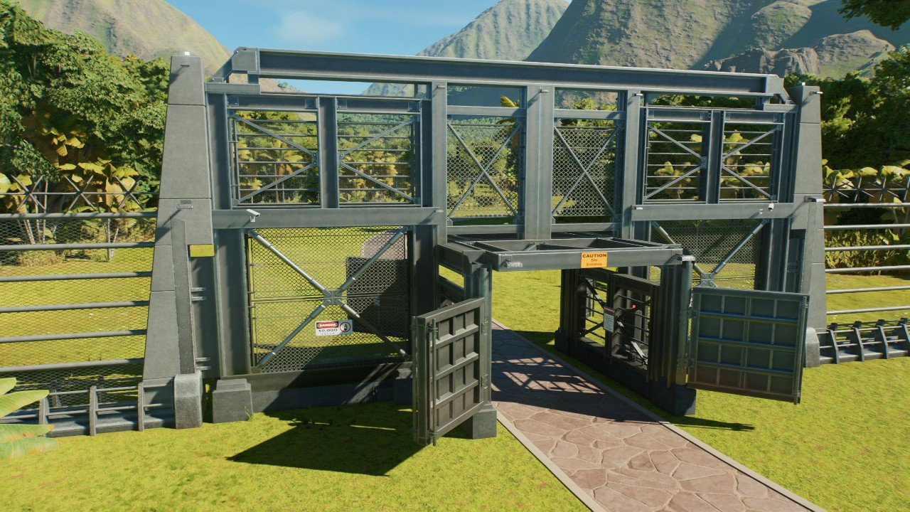 Heavy security gate- path friendly!