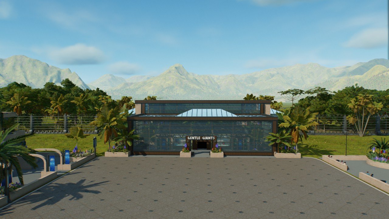 Multi Biodome Dinosaur encounter - Workshop - Jurassic World Evolution 3