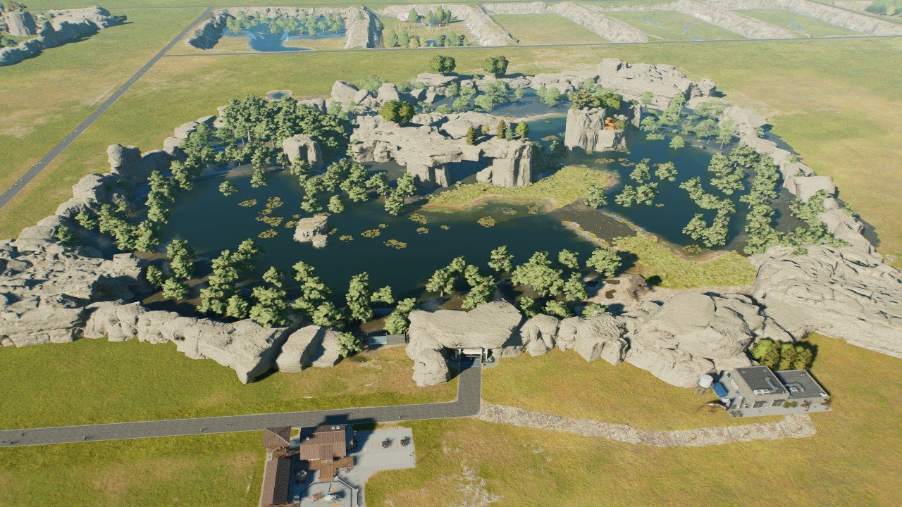 Big natural enclosure - Workshop - Jurassic World Evolution 3