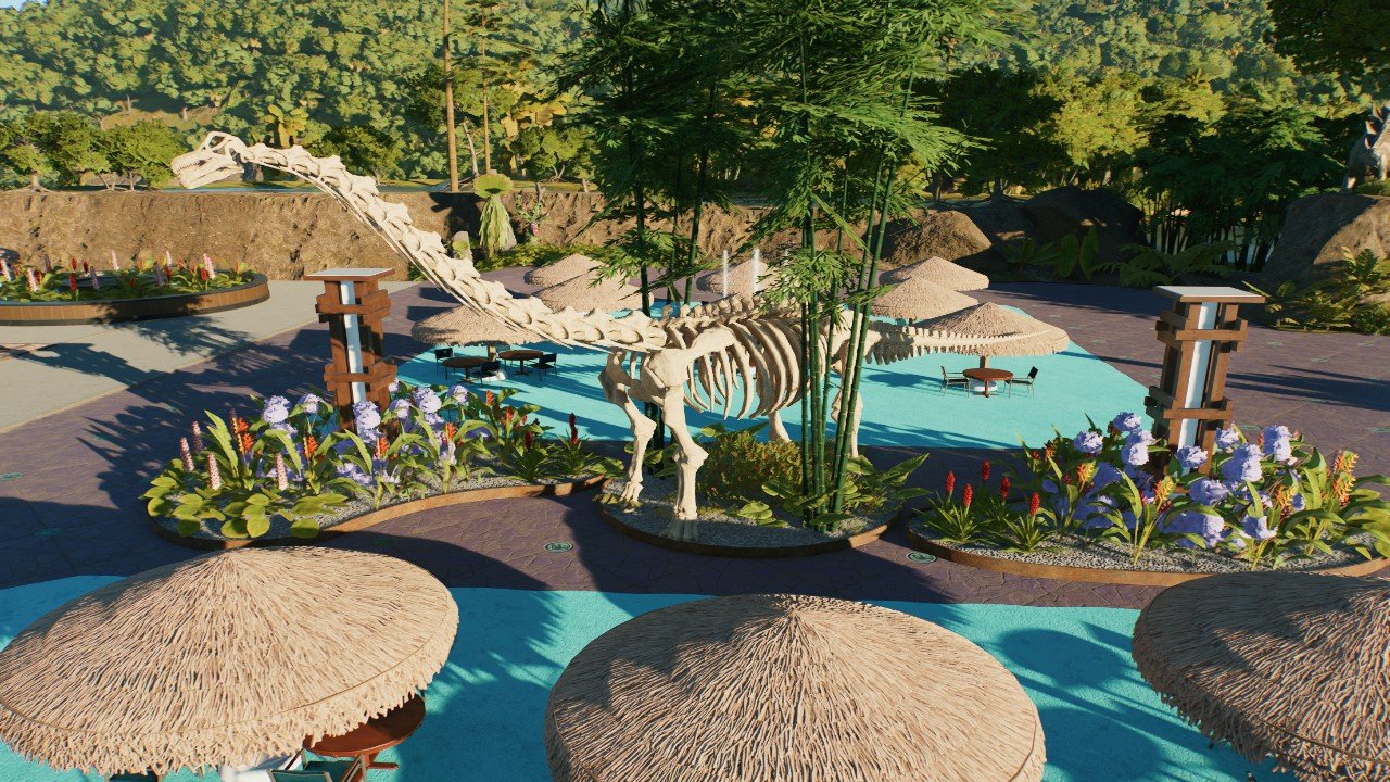 Sauropod display - Workshop - Jurassic World Evolution 3