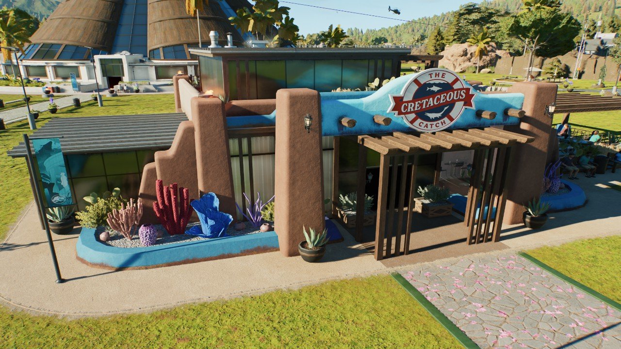 Aquatic Themed Restaurant 