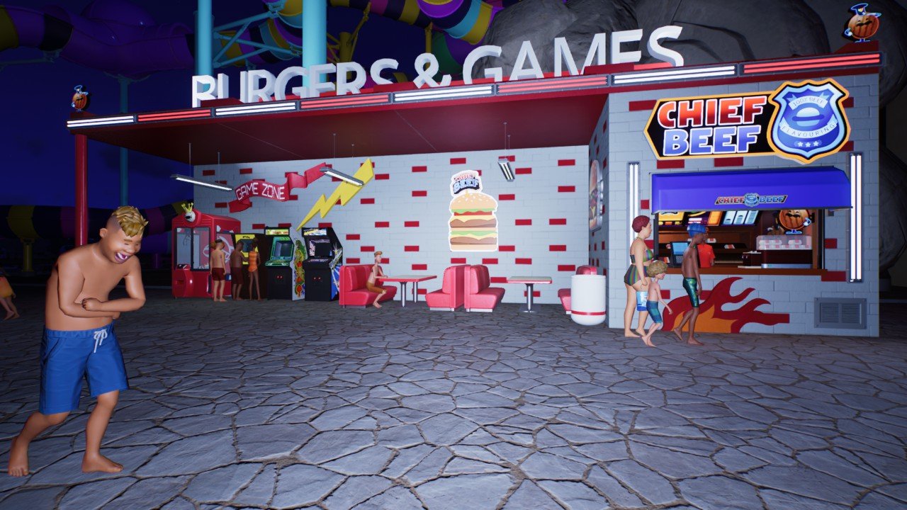 Burgers & games