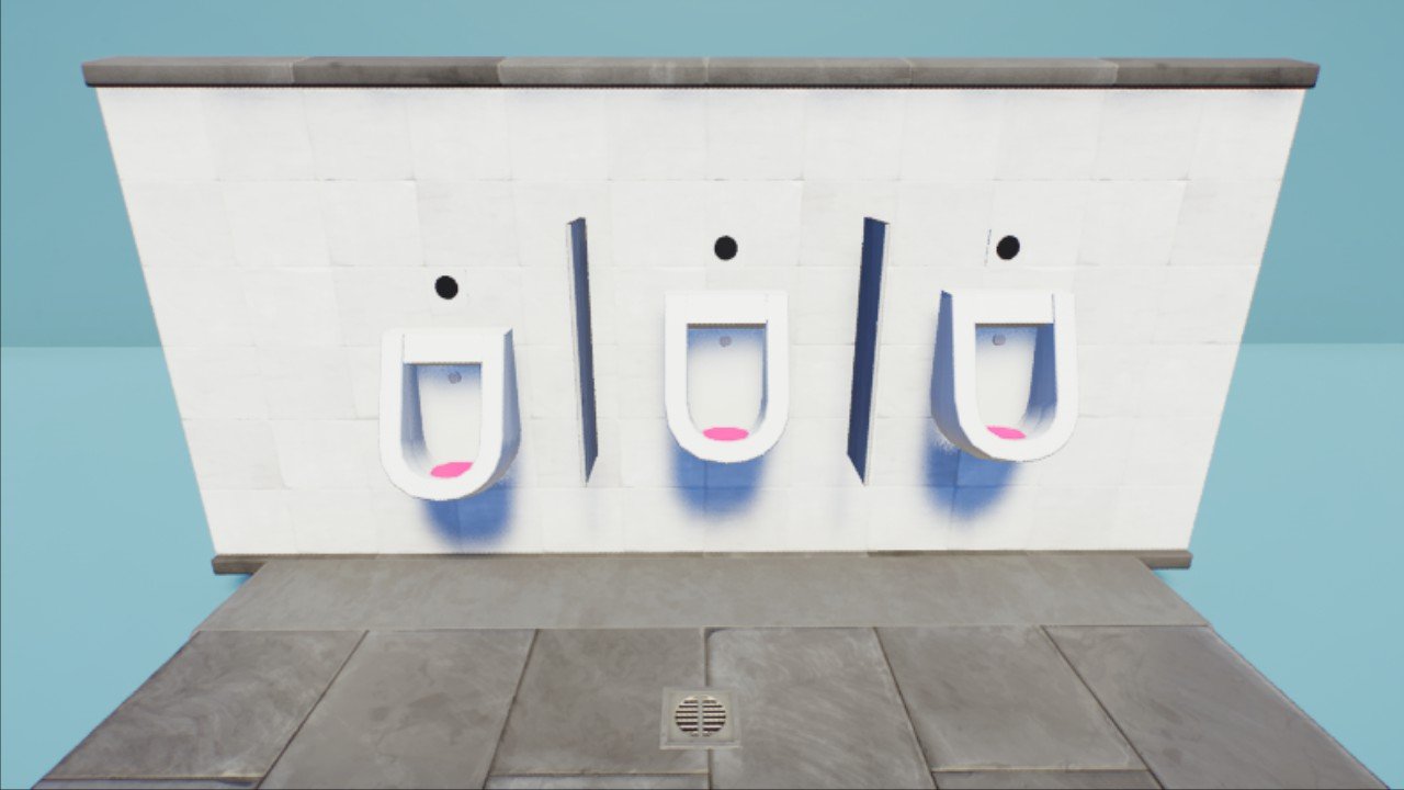 Realistic Urinals