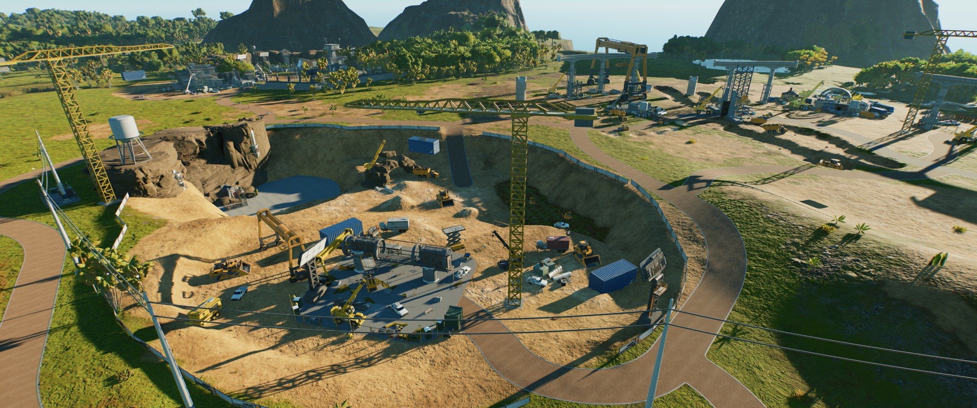 A Park Under Construction