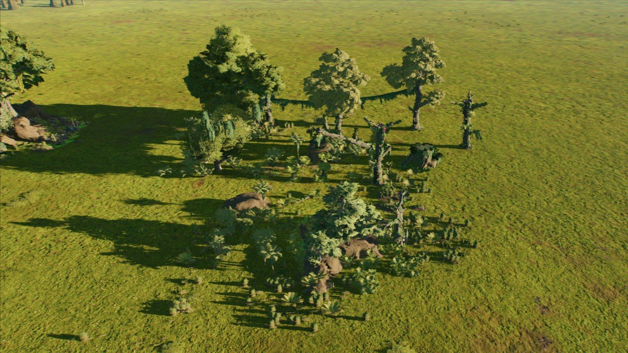 Rich Jungle Foliage - Piece 1