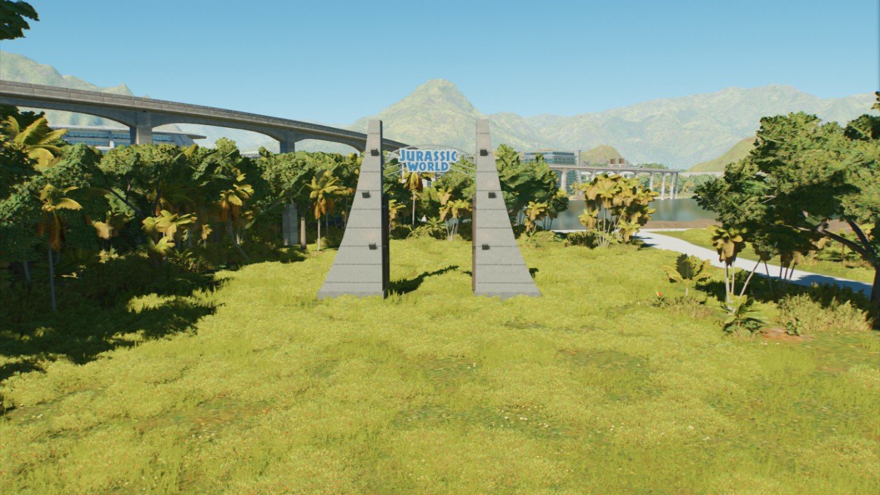 Jw monorail gate - Workshop - Jurassic World Evolution 3