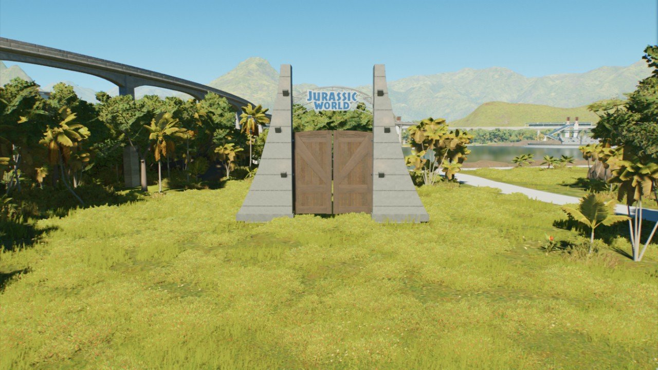 Jw monorail gate closed - Workshop - Jurassic World Evolution 3