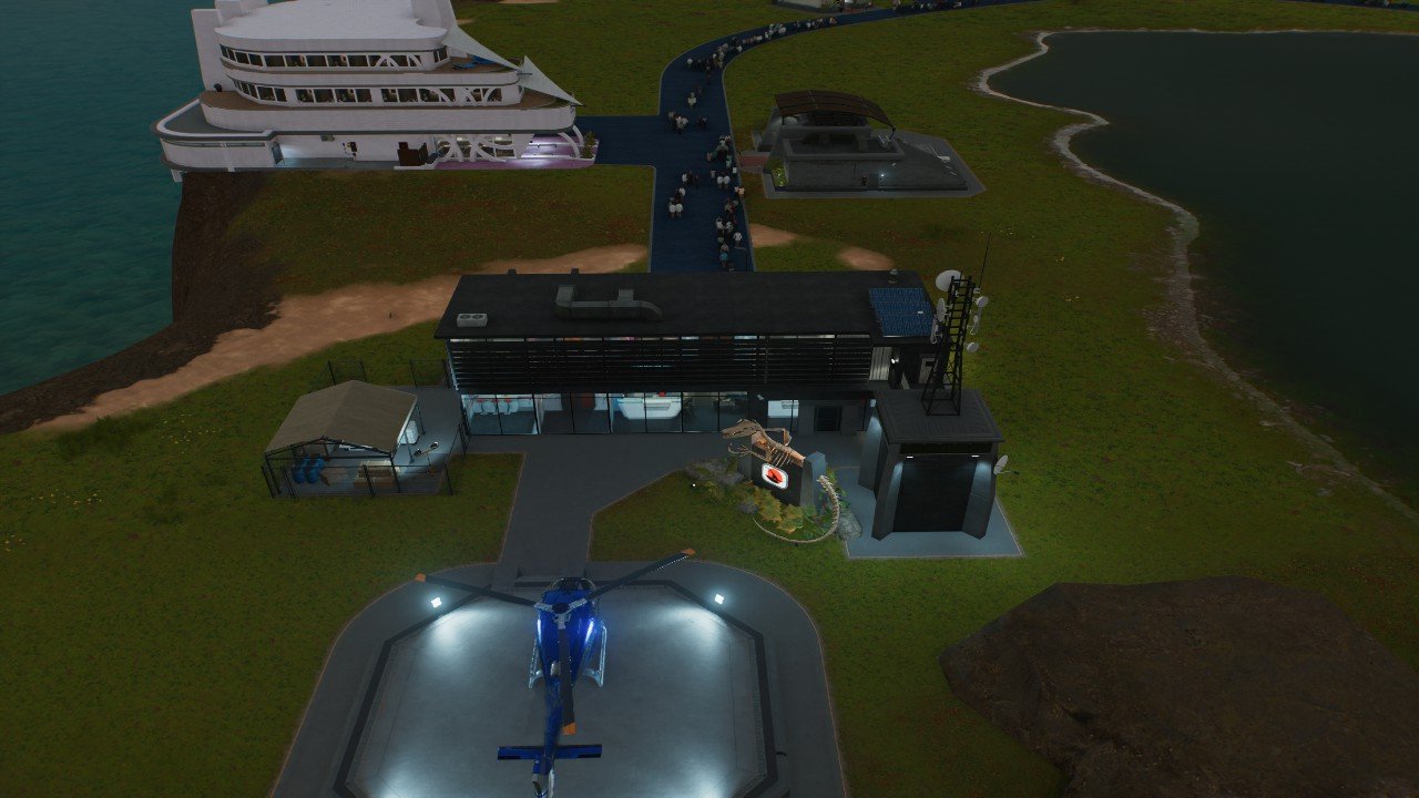Arrival point - Workshop - Jurassic World Evolution 3
