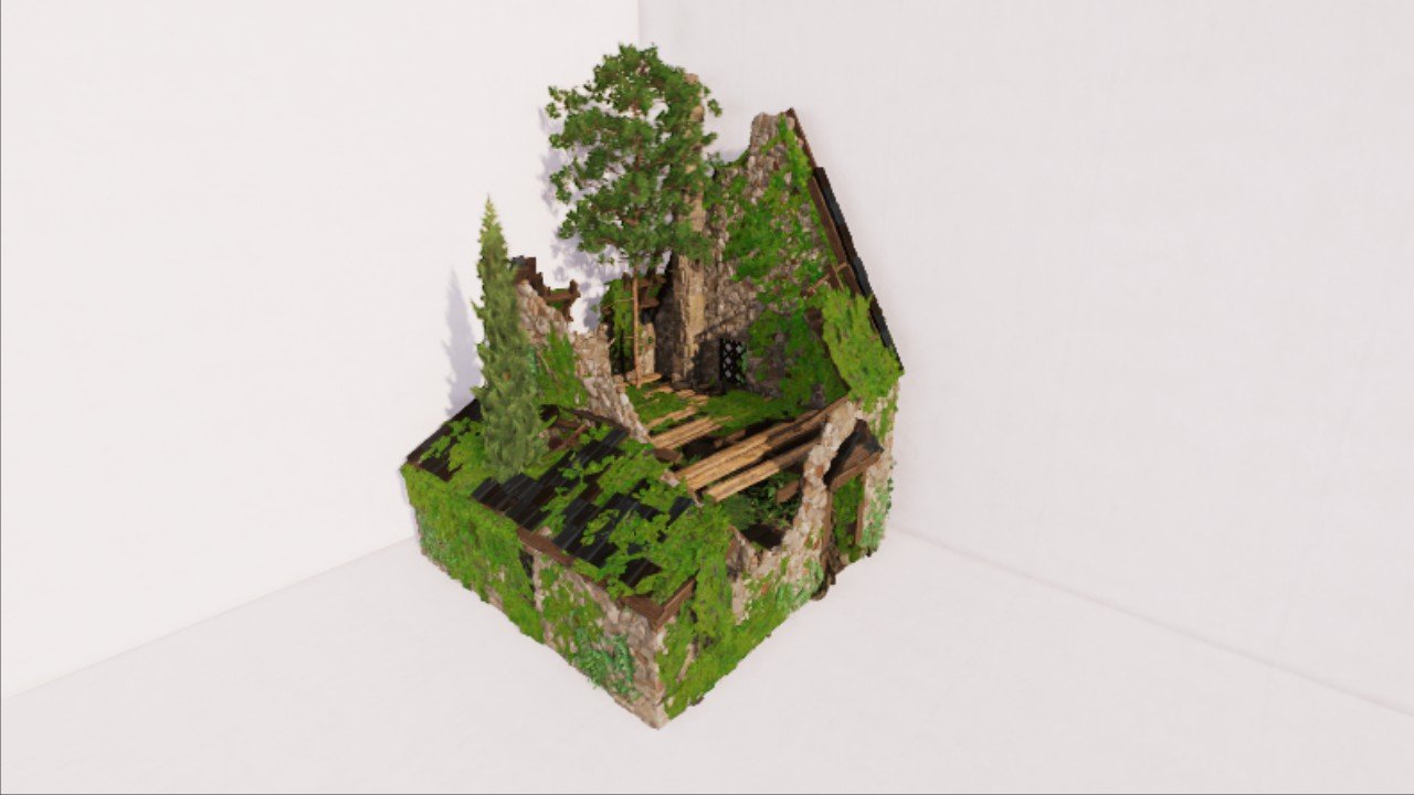 Ruined Medieval Cottage