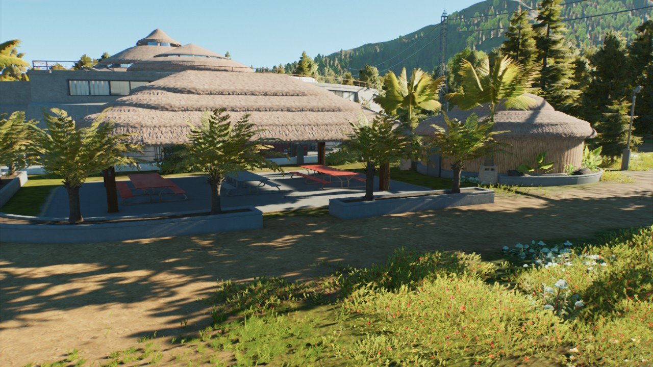 Jurassic park seating area - Workshop - Jurassic World Evolution 3