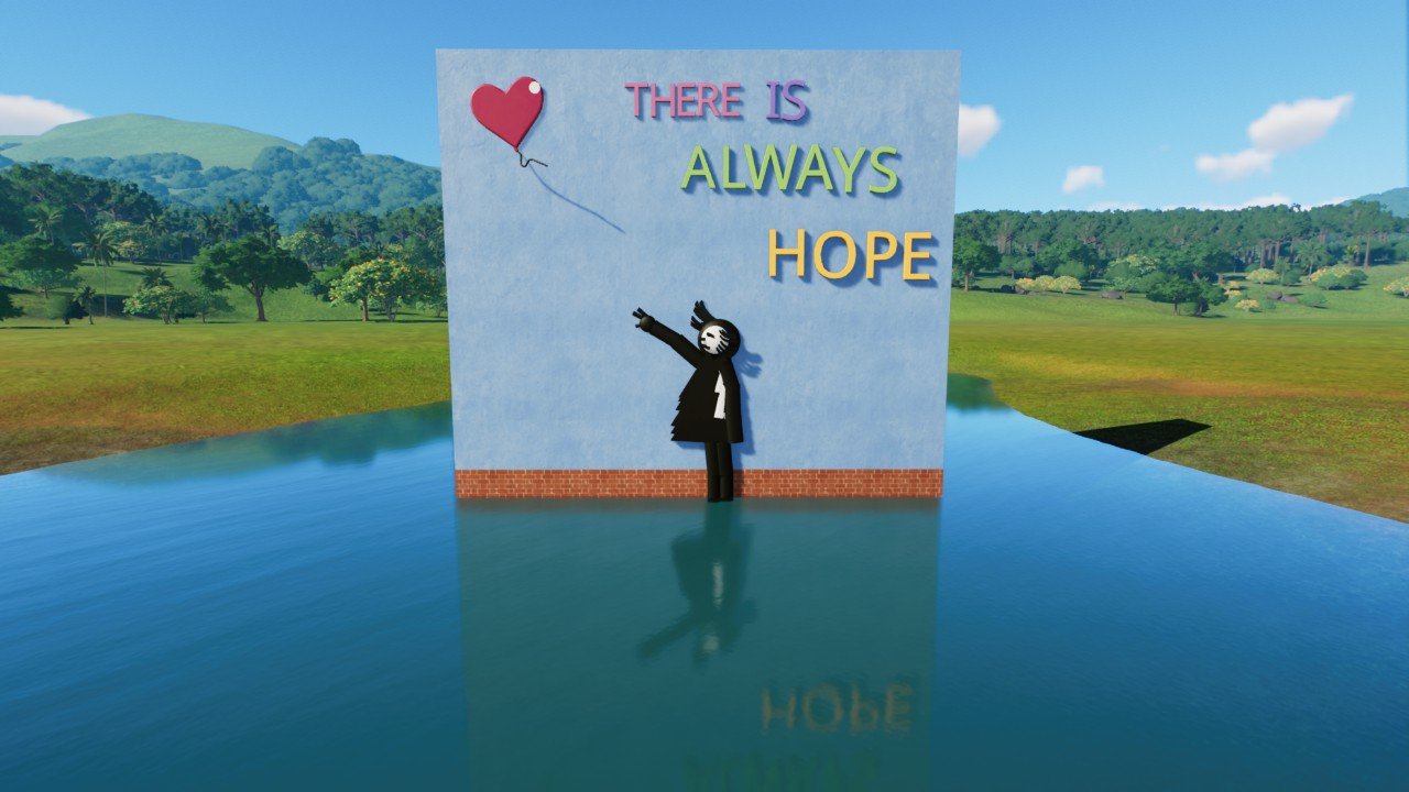 Banksy: Girl with balloon