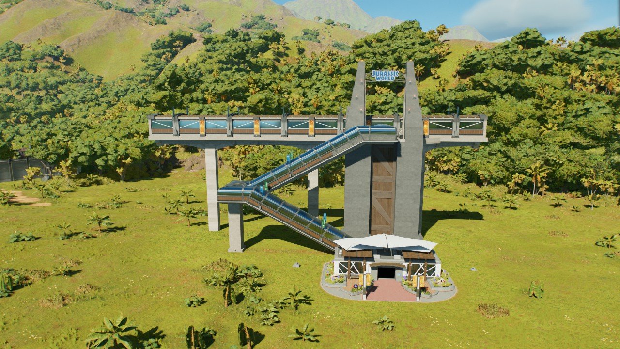 JW Monorail - Workshop - Jurassic World Evolution 3