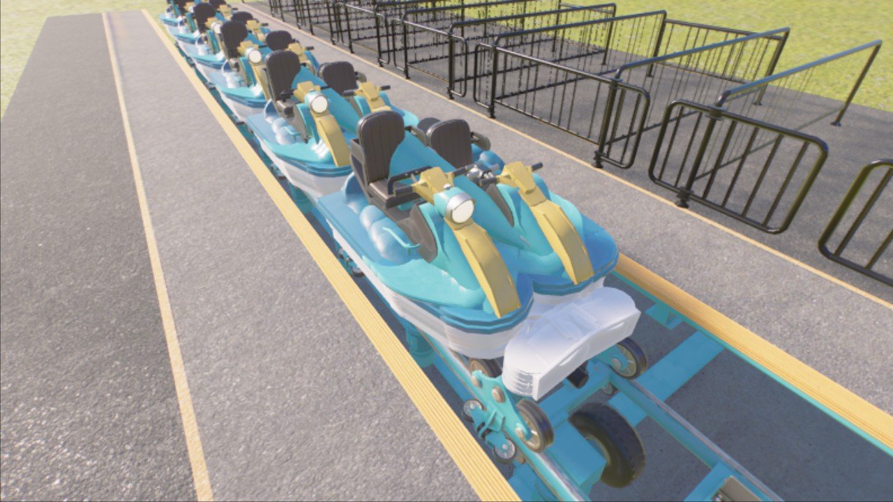 Jet Rail Racer Intamin Jet Racer - Workshop - Planet Coaster 2