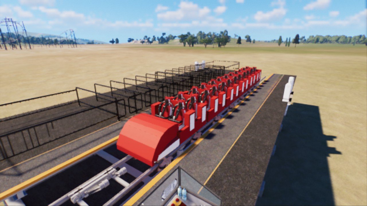 Classic Intamin MultiLoop Train