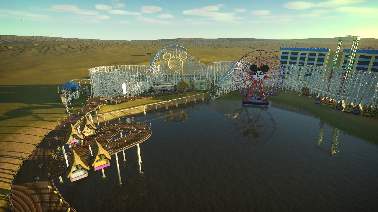 Paradise pier 2001