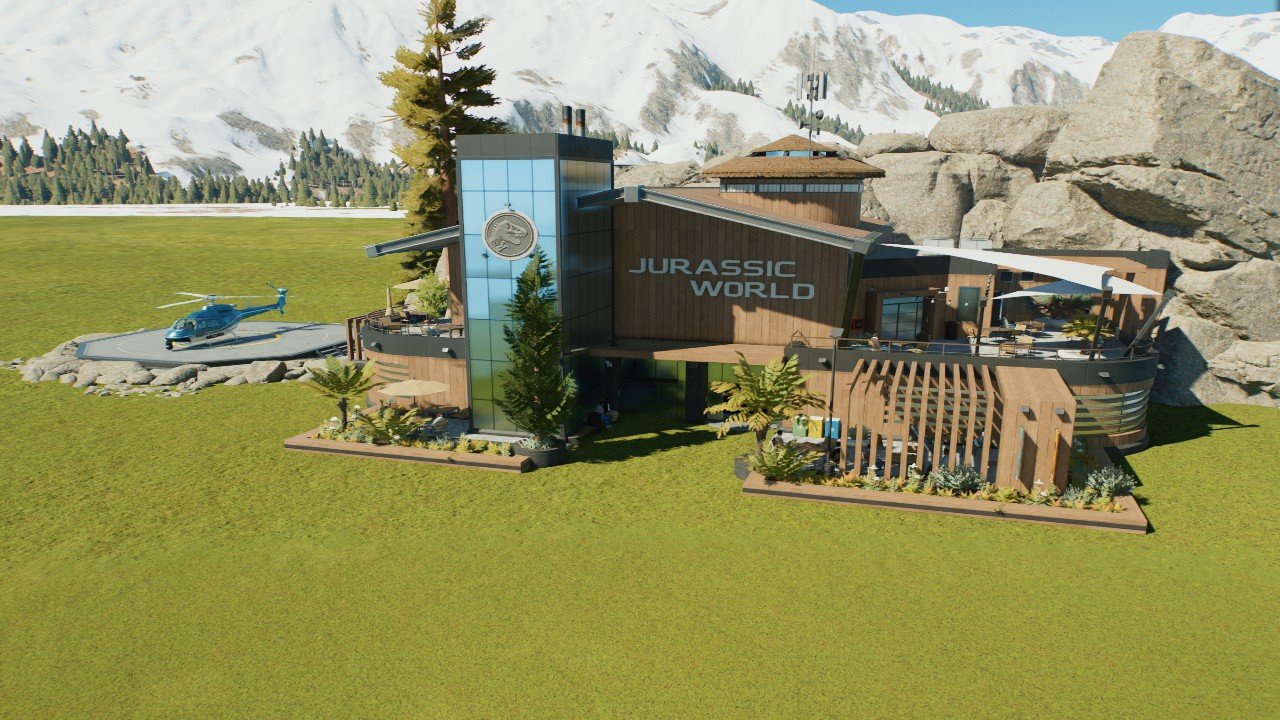 JW Red Wood Entrance