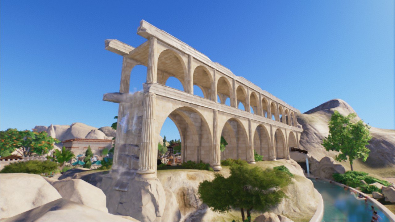 roman aqueduct