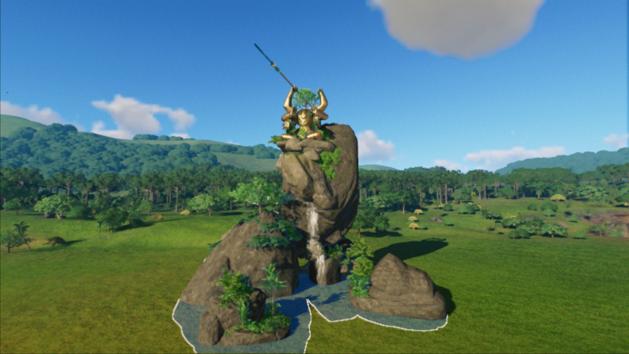 scenery decoration statue