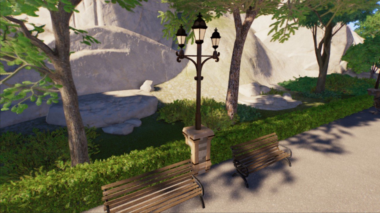 victorian street lamps