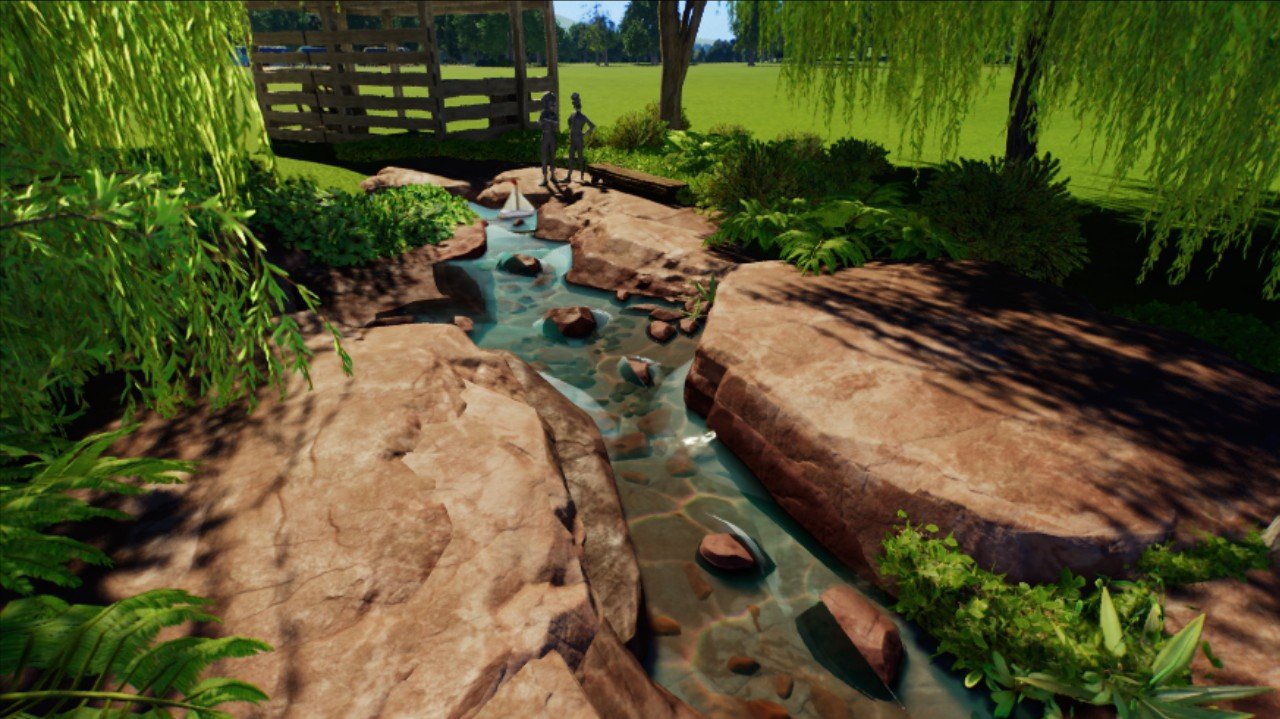 Small Stream Scene