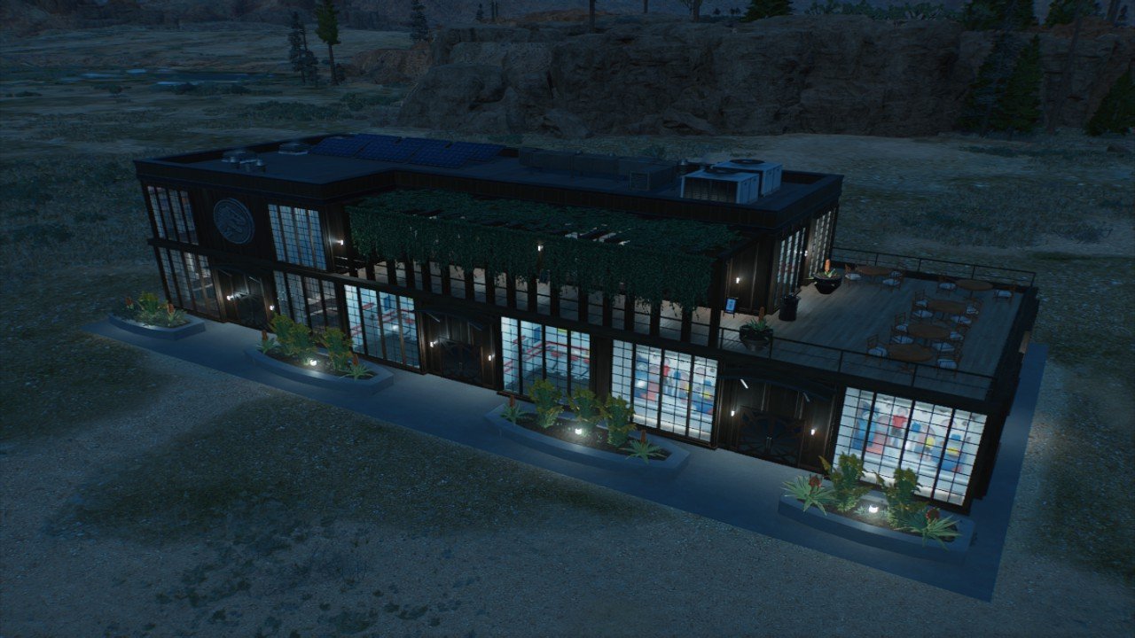 Medium amenities combined wood