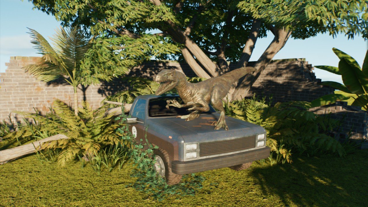 Velociraptor Diorama (Statue series 12/20)