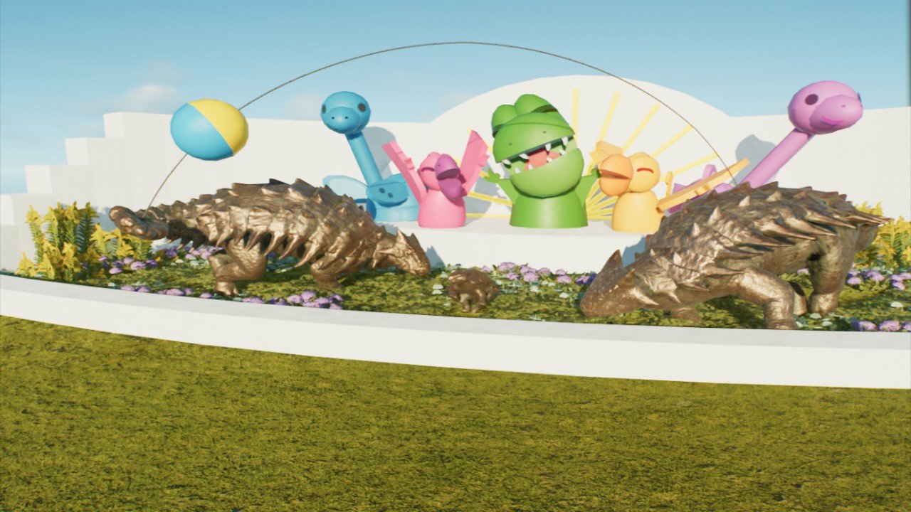 Ankylosaurus Decoration (Statue Series 18/20)