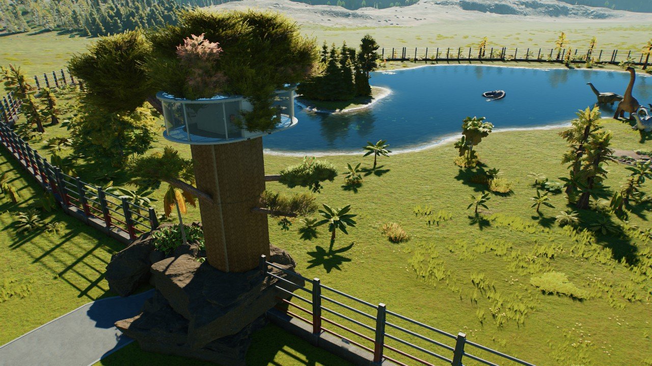 Treetop viewing tower