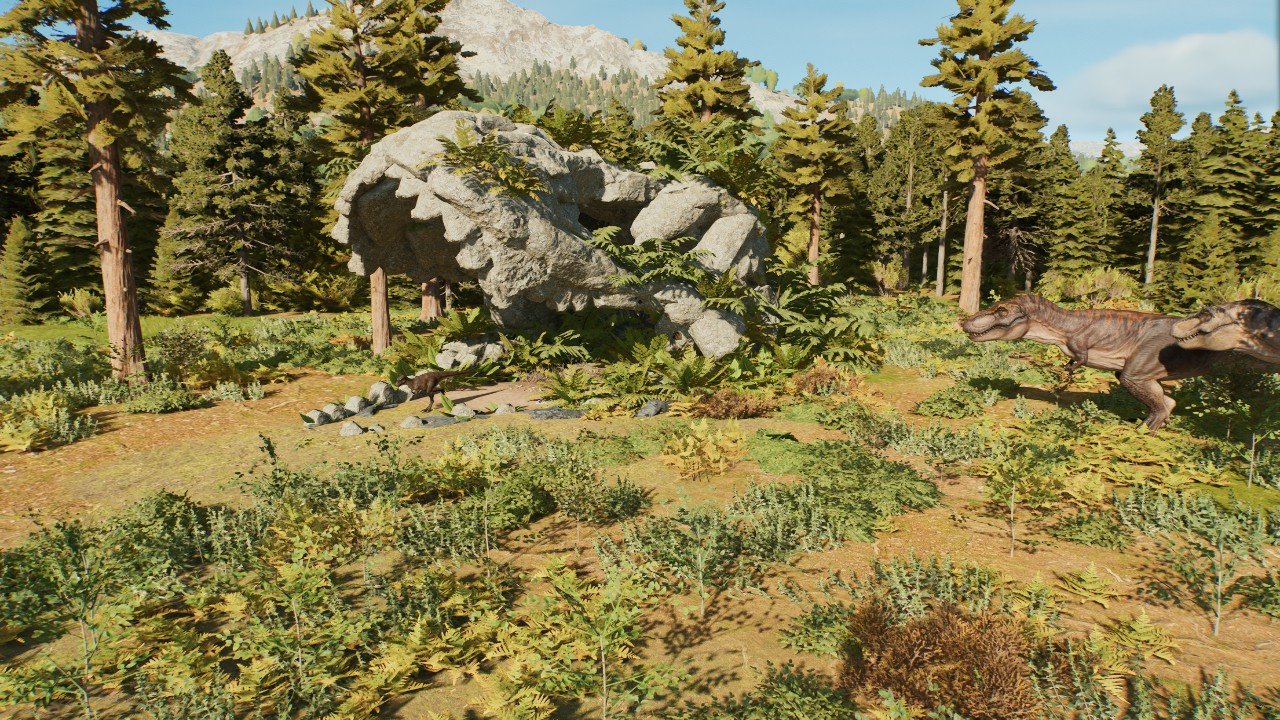 Rock rex skull nest