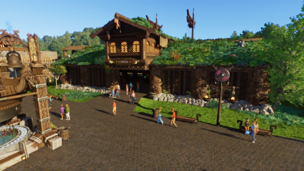 Viking arcade building
