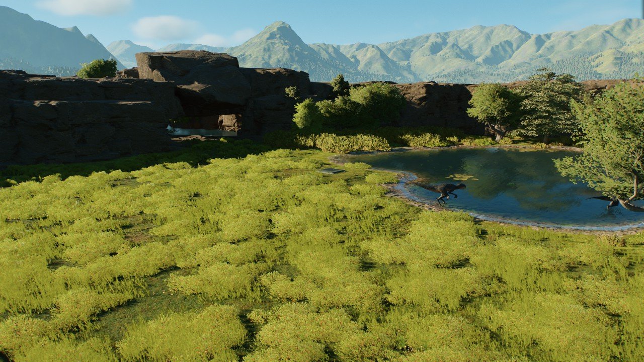 Natural enclosure wall - Workshop - Jurassic World Evolution 3