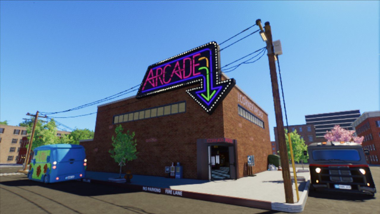 Go Retro  80's Corner Arcade