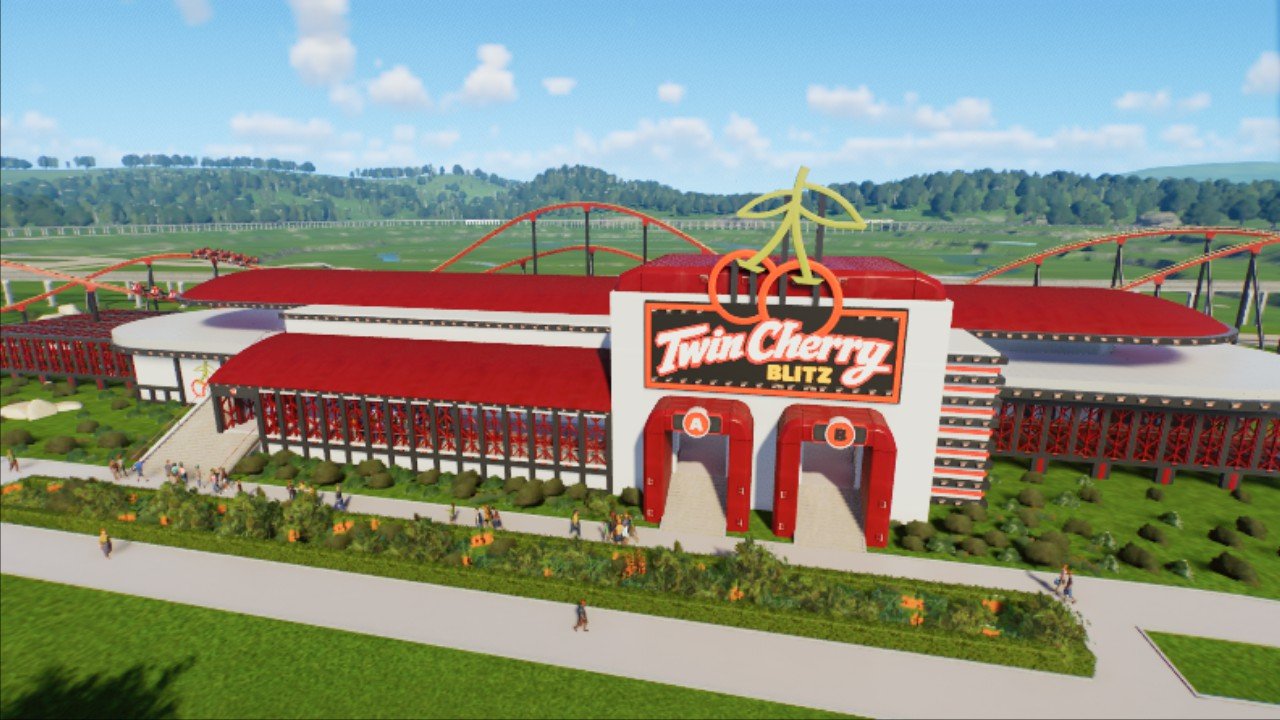 Twin Cherry Blitz  Duel Coaster