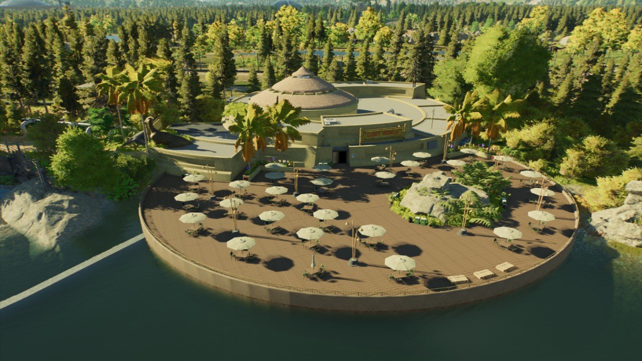 Lost World Restaurant terrace by ZSHplays