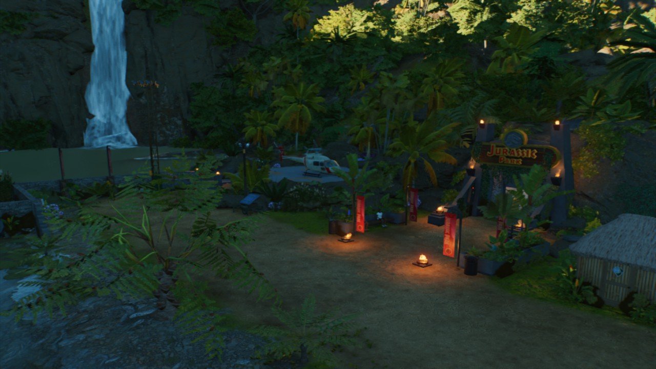 Original Jurassic Park Helicopter Facility