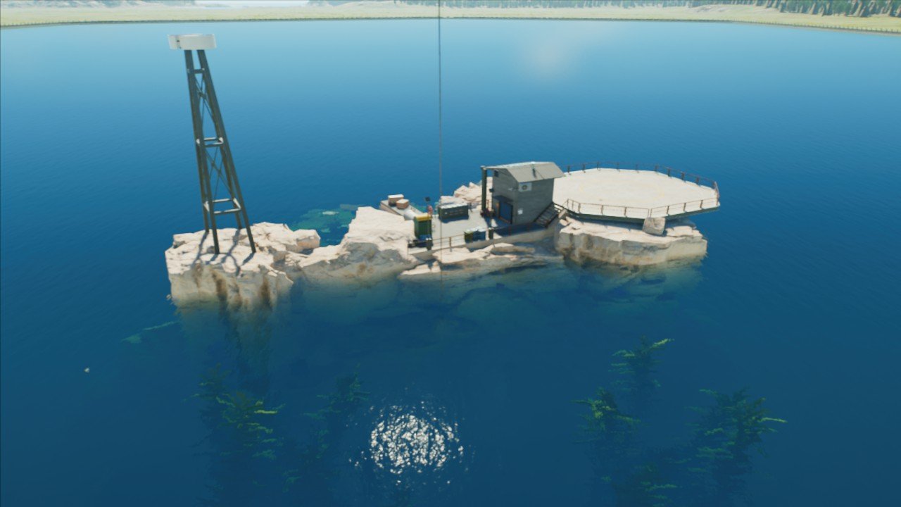 Marine reptile research facility (nest)
