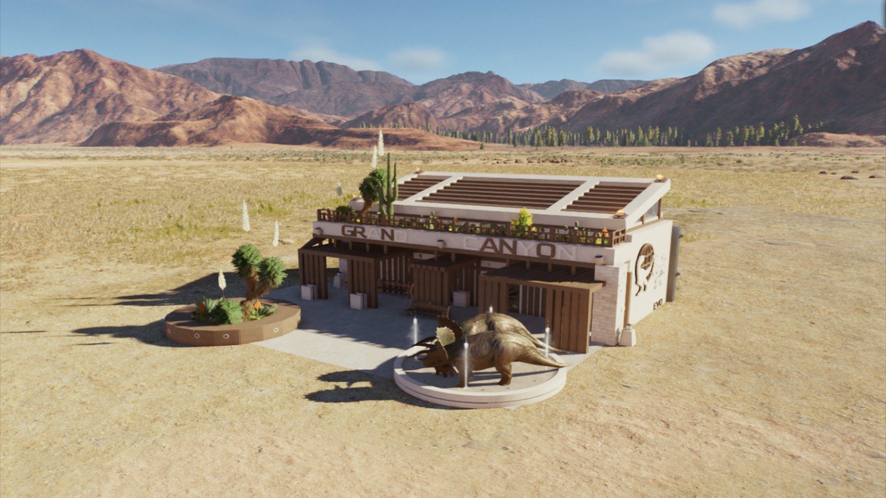 Grand Canyon Viewing Gallery - Workshop - Jurassic World Evolution 3
