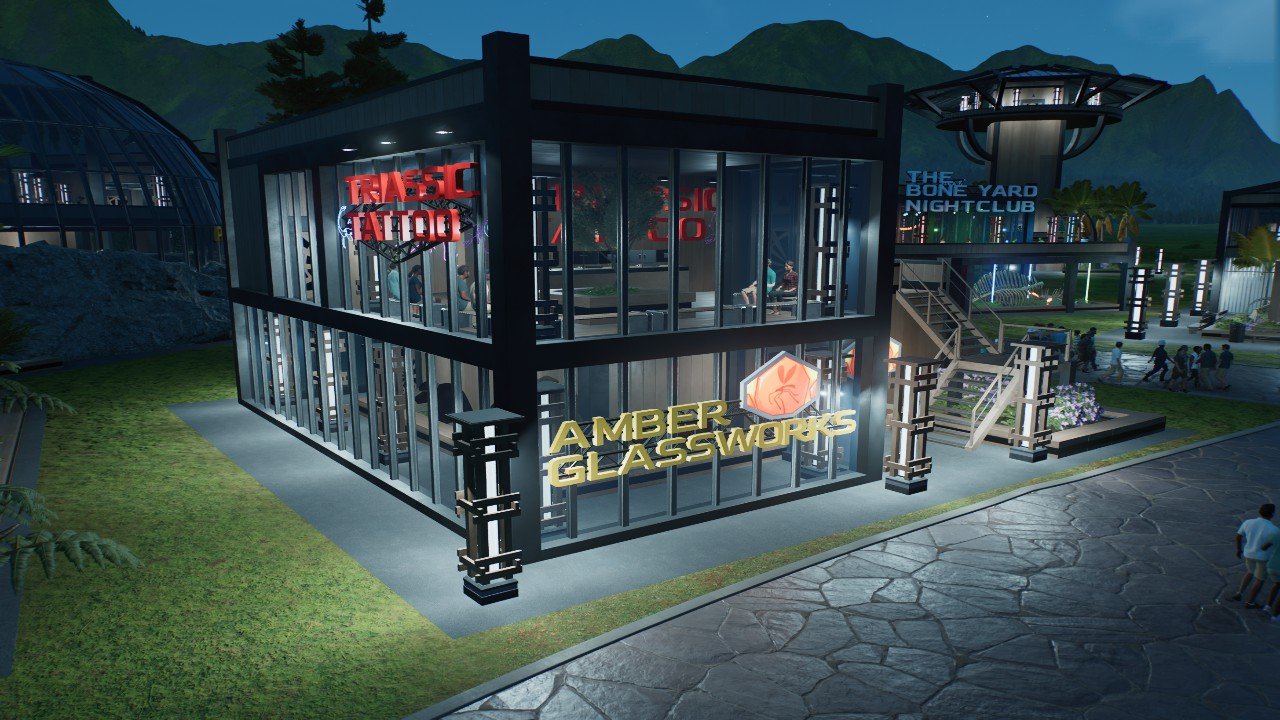 Amber glassworks
